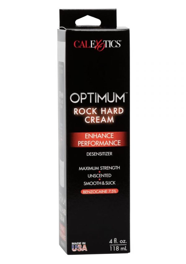 Optimum Rock Hard Desensitizing Cream 4 Ounces