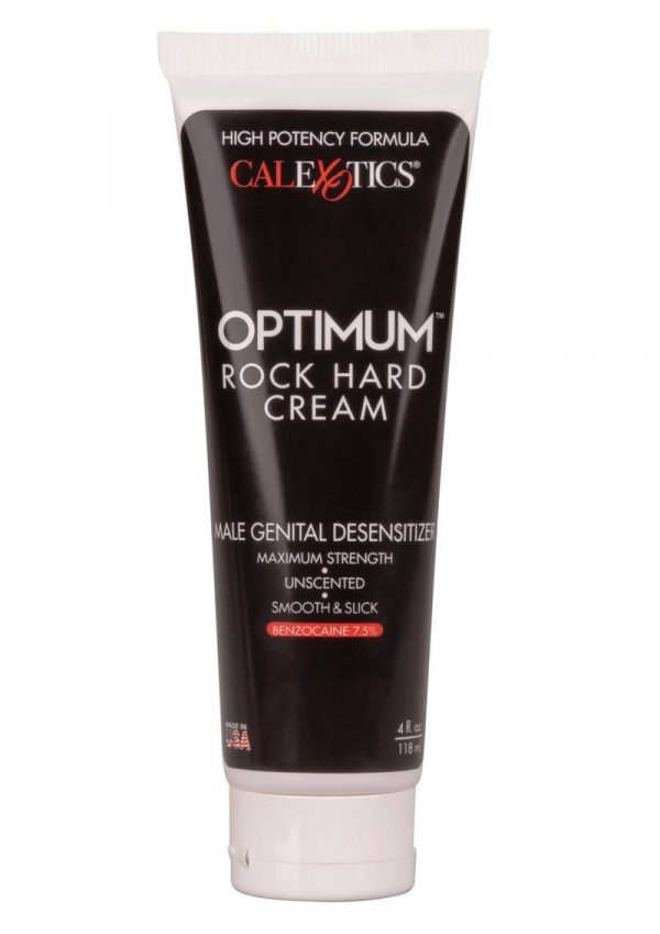 Optimum Rock Hard Desensitizing Cream 4 Ounces