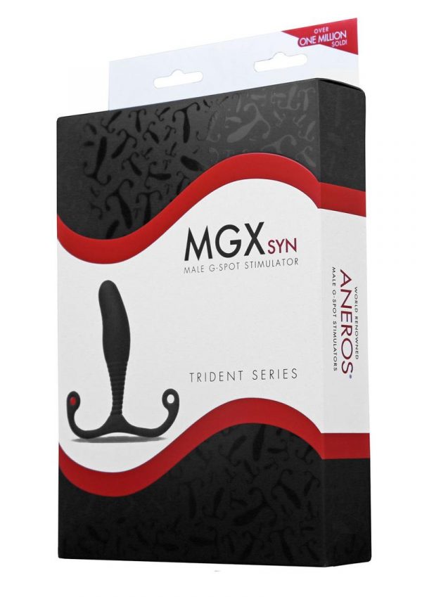 Aneros Trident Mgx Syn Male G-Spot Stimulator Black