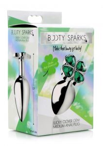 Booty Sparks Lucky Clover Gem Medium Anal Plug