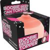 Boobie Beer Can Topper Novelty Gift