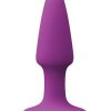 Colours Pleasure Plug Silicone Mini Anal Plug - Purple