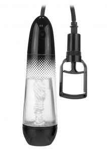 Linx Amplify Pump Masturbator Quick Air Release Clear/Black