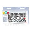 Try-Curious C-Ring And C-Sleeve Starter Kit Smoke 15 Pieces