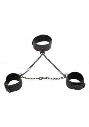 Sandm Shadow Sparkle Collar and Cuff Set