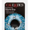 Steel Beaded Silicone Cock Ring Large Clear