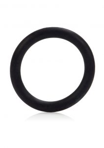 Rubber Cock Ring Medium 1.5 Inch Diameter Black