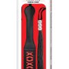 Dominant Submissive Collection Paddle and Whip set - Black
