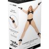 Whip Smart Diamond Bed Ties Black
