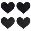 Peekaboo Classic Black Hearts Pasties