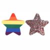 Peekaboo Pride Rainbow Glitter Stars Pasties - Rainbow
