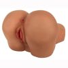 Mistress Tia Vibrating BioSkin Doggie Style Stroker - Pussy And Ass - Caramel