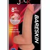 Jock Bareskin Realistic Dong With Balls 8in - Vanilla