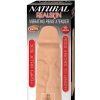 Natural Realskin Vibrating Penis Xtender - White