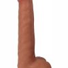 Thinz Slim Dong With Balls 8in - Vanilla