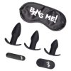 Bang! Backdoor Adventure Butt Plug Kit (Set of 5) - Black