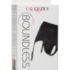 Boundless Thong With Garter Harness - S/M - Black