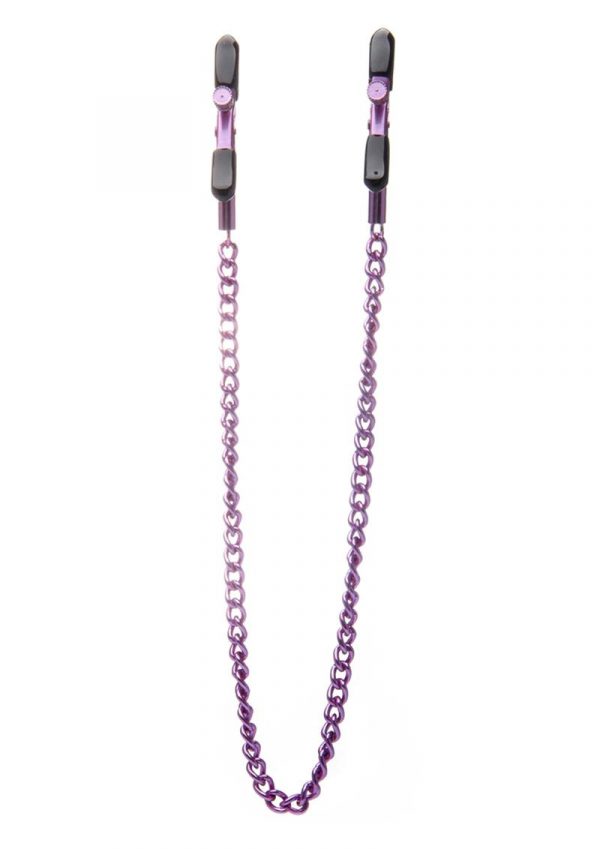 Ouch! Adjustable Nipple Clamps - Purple