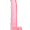 Size Queen Dildo - 10in - Pink
