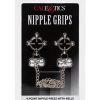 Nipple Grips 4-Point Nipple Press With Bells - Silver