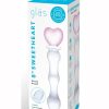 Glas Sweetheart Dildo - Clear/Pink