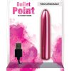 PowerBullet Bullet Point Rechargeable Vibrator - Pink