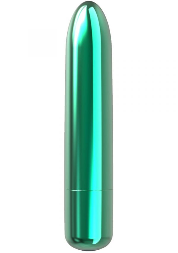 PowerBullet Bullet Point Rechargeable Vibrator - Teal