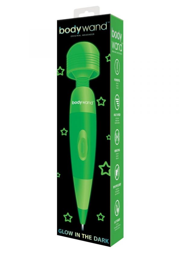 Bodywand Original Massager With AC Power Cord - Glow In The Dark