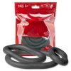 9 And 12 Ultra Wrap Ring (3 Pack) - Black