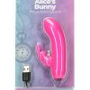 PowerBullet Alice`s Bunny Silicone Rechargeable Rabbit - Pink