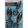 Silicone Anal Probe Kit (Set of 3) - Black