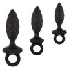 Silicone Anal Probe Kit (Set of 3) - Black
