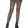 Leg Avenue Occult Net Tights - O/S - Black
