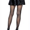 Leg Avenue Spider Lace Pantyhose - O/S - Black