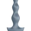 Satisfyer Lolli-Plug 2 Silicone Beaded Anal Plug - Grey