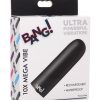 Bang! 10X Rechargeable Vibrating Bullet - Black