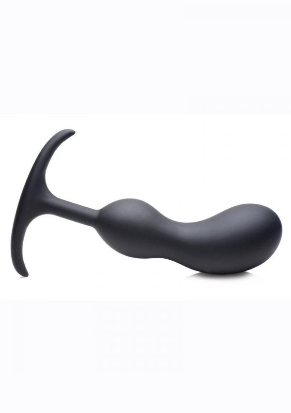 Heavy Hitters Comfort Plugs Silicone Anal Plug 7.4in - Black