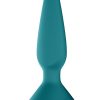 Satisfyer Plug-ilicious 1 Silicone Vibrating Anal Plug - Petrol