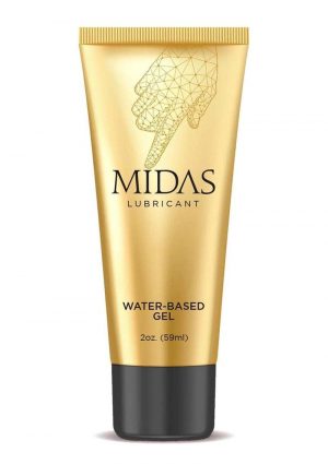 Midas Water Based Gel Lubricant 2oz