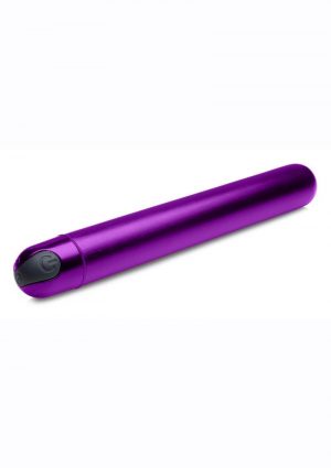 Bang! 10X Slim Metallic Rechargeable Bullet - Purple