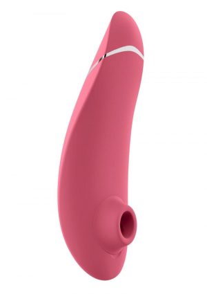 Womanizer Premium 2 Rechargeable Silicone Clitoral Stimulator - Raspberry