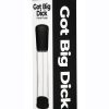PowerBullet Got Big Dick Automatic Penis Pump - Black/Clear
