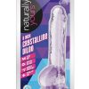 Naturally Yours Crystalline Dildo 8in - Amethyst