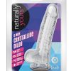 Naturally Yours Crystalline Dildo 6in - Diamond