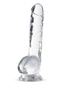 Naturally Yours Crystalline Dildo 8in - Diamond