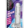 Naturally Yours Crystalline Dildo 7in - Diamond