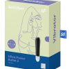 Satisfyer Ultra Power Bullet 2 Rechargeable Silicone Bullet Vibrator - Black
