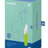 Satisfyer Ultra Power Bullet 7 Rechargeable Silicone Bullet Vibrator - Green