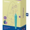 Satisfyer Ultra Power Bullet 8 Rechargeable Silicone Bullet Vibrator - Teal