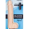 Naked Addiction Tristan Silicone Realistic Dildo with Bonus Bullet 9in - Vanilla